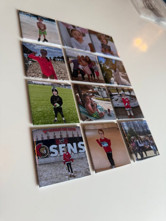 2.5 x 2.5 Custom Photo Magnet (12 Pack)