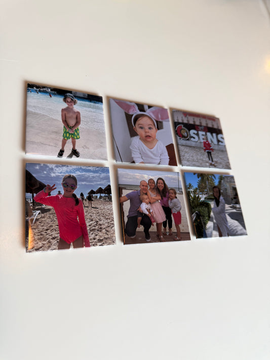 2.5 x 2.5 Custom Photo Magnet (6 Pack)